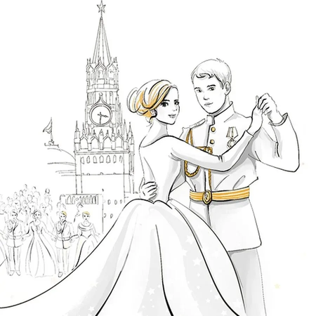 Подготовка к Международному Кремлёвскому Благотворительному Кадетскому Балу