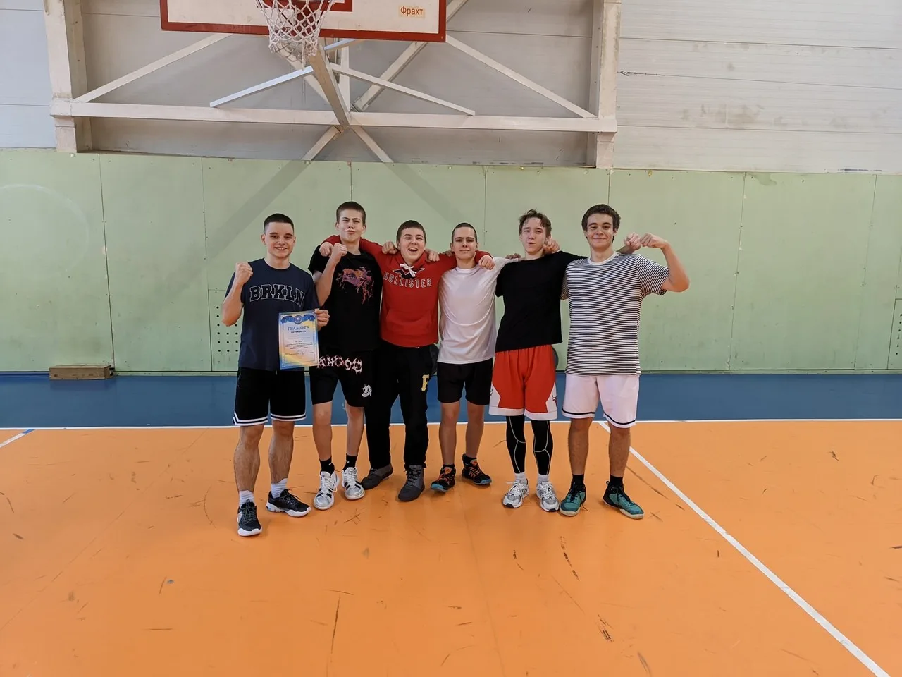 Соревнования по стритболу среди общеобразовательных школ