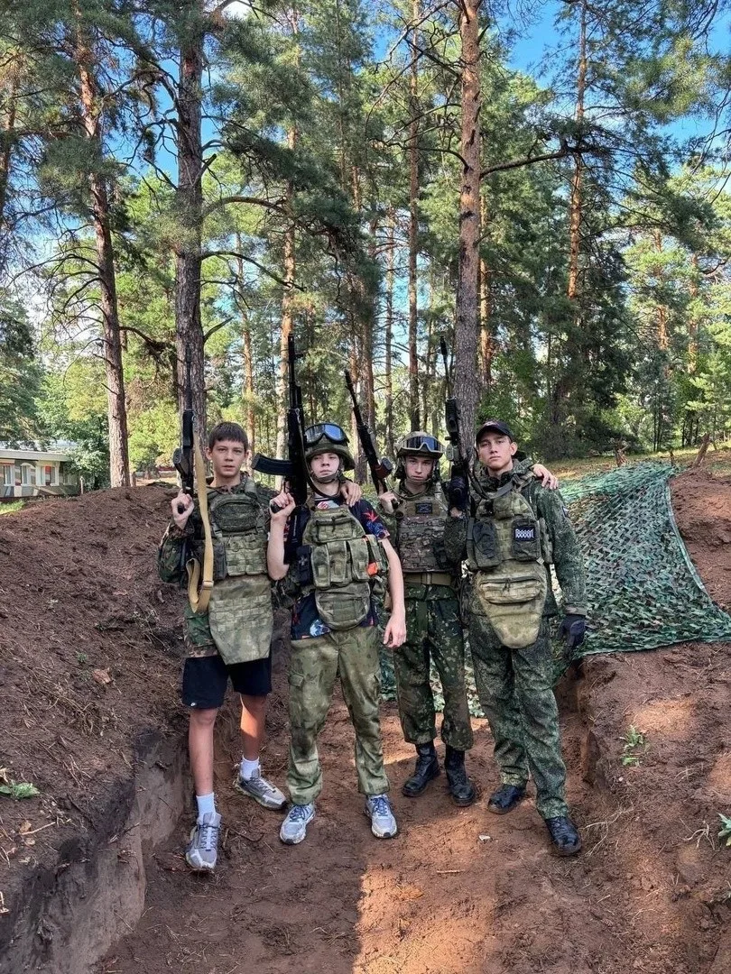 Наши кадеты приняли участие в первой смене лагеря «Страна героев».